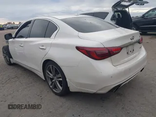 2021 Infiniti Q50 3.0t SENSORY with VIN JN1EV7CP4MM707726, listed as a IAAI auction lot 41427425 with 105,970 mi miles. Bid and sale history available at carsss.com. Image 3.