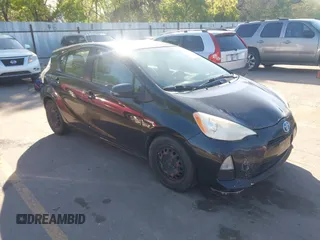 2013 Toyota Prius One with VIN JTDKDTB34D1550078, listed as a IAAI auction lot 42214172 with 210,756 mi miles. Bid and sale history available at carsss.com. Image 1.