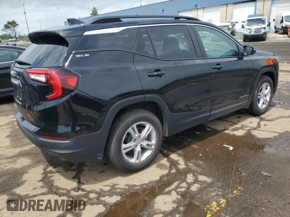 2022 GMC Terrain SLE with VIN 3GKALMEV2NL284382, listed as a Copart auction lot 61344475 with 30,790 mi miles and Clean title. Bid and sale history available at DreamBid. Image 3.