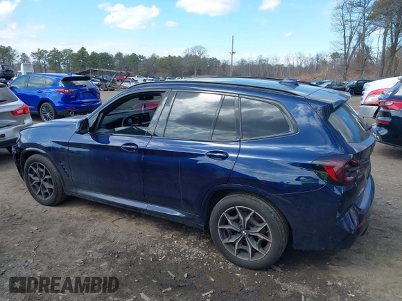 2023 BMW X3 xDrive30i with VIN 5UX53DP0XP9S17246, listed as a IAAI auction lot 41892470 with 19,332 mi miles. Bid and sale history available at carsss.com. Image 14.