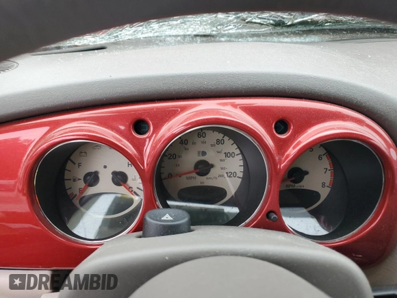 2005 Chrysler PT Cruiser Touring z VIN 3C4FY58B25T630294, wystawiony jako Copart lot #60383433 z przebiegiem Nie podano mil oraz Szkoda całkowita • Salvage title. Historia ofert i sprzedaży dostępna na DreamBid. Obrazek 9.