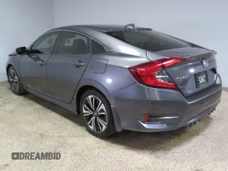 2017 Honda Civic Sedan EX-L with VIN 2HGFC1F70HH645185, listed as a Copart auction lot 48584585 with 132,384 mi miles and Clean Title. Bid and sale history available at carsss.com. Image 4.