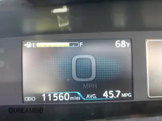 2021 Toyota Prius L Eco with VIN JTDKAMFUXM3130587, listed as a Copart auction lot 53167245 with 11,560 mi miles and Salvage title. Bid and sale history available at DreamBid. Image 9.