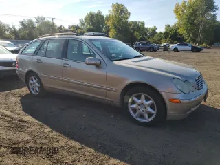 2003 Mercedes-Benz C with VIN WDBRH84JX3F393992, listed as a Copart auction lot 70216234 with 120,608 mi miles and Salvage title. Bid and sale history available at DreamBid. Image 4.