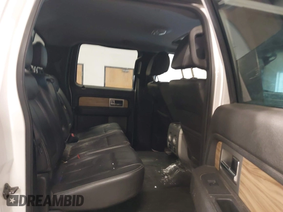 2011 Ford F-150 XLT with VIN 1FTFW1ET9BFC20464, listed as a IAAI auction lot 41556115 with 1 mi miles. Bid and sale history available at carsss.com. Image 8.