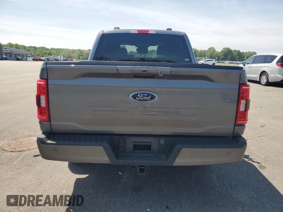 2023 Ford F-150 XL with VIN 1FTEW1C51PFC29408, listed as a Copart auction lot 61095515 with 53,008 mi miles and Clean title. Bid and sale history available at DreamBid. Image 6.