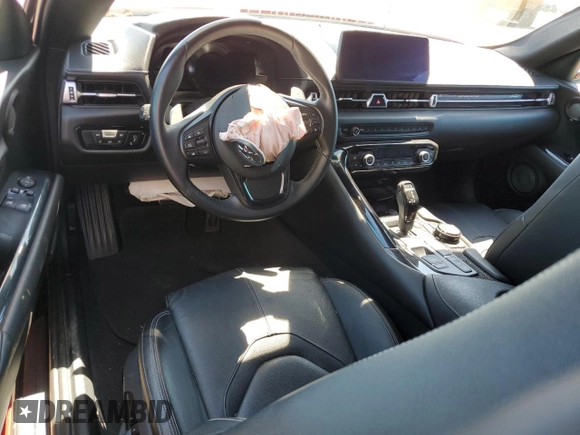 2020 Toyota Supra 3.0 z VIN WZ1DB4C09LW020555, wystawiony jako Copart lot #65440913 z przebiegiem Nie podano mil oraz . Historia ofert i sprzedaży dostępna na DreamBid. Obrazek 8.