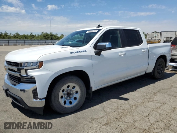 2020 Chevrolet Silverado 1500 LT with VIN 3GCPWCET4LG353861, listed as a Copart auction lot 66680784 with 82,168 mi miles and Salvage Title. Bid and sale history available at DreamBid. Image 1.