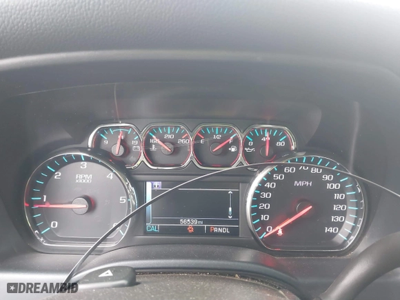 2018 Chevrolet Silverado 1500 LT with VIN 1GCVKREH4JZ253841, listed as a IAAI auction lot 41031687 with 56,539 mi miles. Bid and sale history available at carsss.com. Image 7.