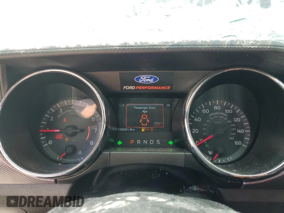 2017 Ford Mustang EcoBoost with VIN 1FA6P8TH6H5305884, listed as a Copart auction lot 52672735 with 159,381 mi miles and Salvage title. Bid and sale history available at DreamBid. Image 9.
