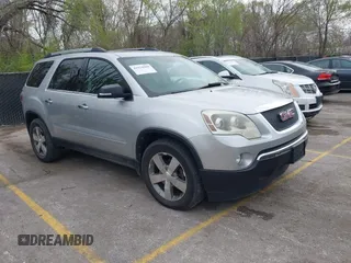2011 GMC Acadia SLT1 with VIN 1GKKRRED8BJ418810, listed as a IAAI auction lot 41934989 with 179,299 mi miles. Bid and sale history available at carsss.com. Image 1.