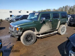 2007 Hummer H3 SUV with VIN 5GTDN13E778161689, listed as a Copart auction lot 48561455 with 308,875 mi miles and Clean Title. Bid and sale history available at carsss.com. Image 1.