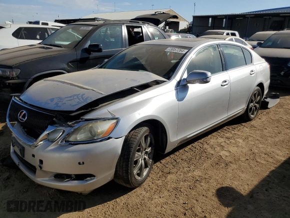2009 Lexus GS 350 with VIN JTHCE96S290022301, listed as a Copart auction lot 73057264 with 0 mi miles and Salvage Title. Bid and sale history available at carsss.com. Image 1.
