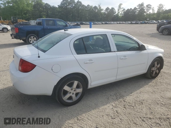 2010 Chevrolet Cobalt 1LT with VIN 1G1AD5F5XA7143399, listed as a Copart auction lot 53881985 with 121,598 mi miles and Salvage Title. Bid and sale history available at DreamBid. Image 3.