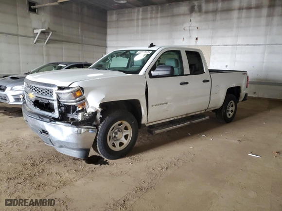 2015 Chevrolet Silverado 1500 Work Truck with VIN 1GCVKPEC6FZ344559, listed as a Copart auction lot 50519025 with 132,287 mi miles and Clean Title. Bid and sale history available at carsss.com. Image 1.