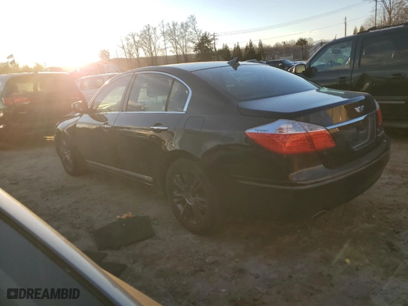 2010 Hyundai Genesis with VIN KMHGC4DF6AU072614, listed as a Copart auction lot 84869494 with 201,605 mi miles and Salvage Title. Bid and sale history available at carsss.com. Image 2.