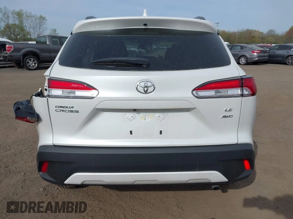 2024 Toyota Corolla Cross LE with VIN 7MUBAABG2RV114524, listed as a IAAI auction lot 42117794 with 2,781 mi miles and . Bid and sale history available at DreamBid. Image 16.