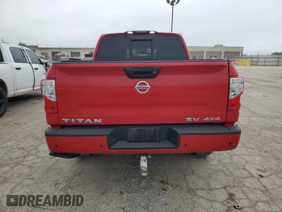 2021 Nissan Titan Pro-4X with VIN 1N6AA1ED7MN500195, listed as a Copart auction lot 56515535 with 88,826 mi miles and Salvage title. Bid and sale history available at DreamBid. Image 6.