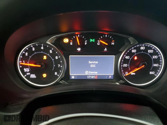 2023 GMC Terrain SLT z VIN 3GKALVEG6PL202695, wystawiony jako Copart lot #41474055 z przebiegiem 17 101 mil mil oraz Szkoda całkowita • Salvage title. Historia ofert i sprzedaży dostępna na DreamBid. Obrazek 9.