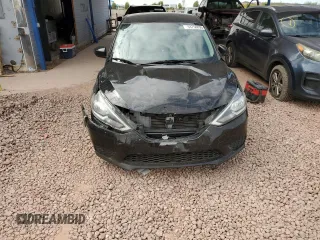 2017 Nissan Sentra SV with VIN 3N1AB7AP1HY222828, listed as a Copart auction lot 53758895 with 123,424 mi miles and Salvage Title. Bid and sale history available at carsss.com. Image 5.