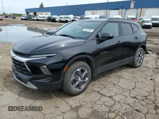 2024 Chevrolet Blazer LT with VIN 3GNKBCR47RS178236, listed as a Copart auction lot 58335565 with 13,364 mi miles and Clean title. Bid and sale history available at DreamBid. Image 1.