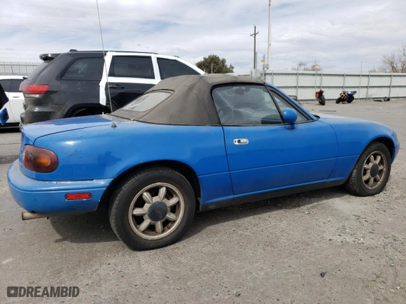 1991 Mazda MX-5 Miata Special Edition with VIN JM1NA3518M1218290, listed as a Copart auction lot 50175525 with 171,790 mi miles and Clean Title. Bid and sale history available at carsss.com. Image 3.
