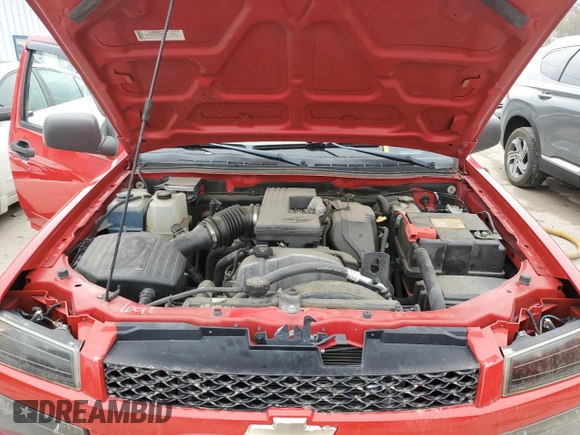 2008 Chevrolet Colorado LS with VIN 1GCCS19E488119131, listed as a Copart auction lot 80084954 with 121,142 mi miles and Salvage Title. Bid and sale history available at carsss.com. Image 11.