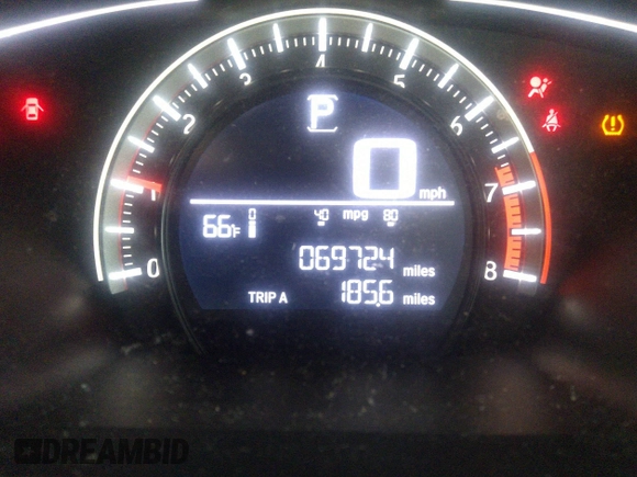 2017 Honda Civic LX with VIN 2HGFC2F58HH570210, listed as a IAAI auction lot 40446375 with 69,724 mi miles and . Bid and sale history available at DreamBid. Image 15.