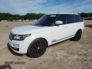 2017 Land Rover Range Rover HSE с VIN SALGS2FV7HA348853, выставлен на аукционе Copart как лот 63279935 с пробегом 126 204 миль миль и Чистый • Clean title. История ставок и продаж доступна на DreamBid. Изображение 1.