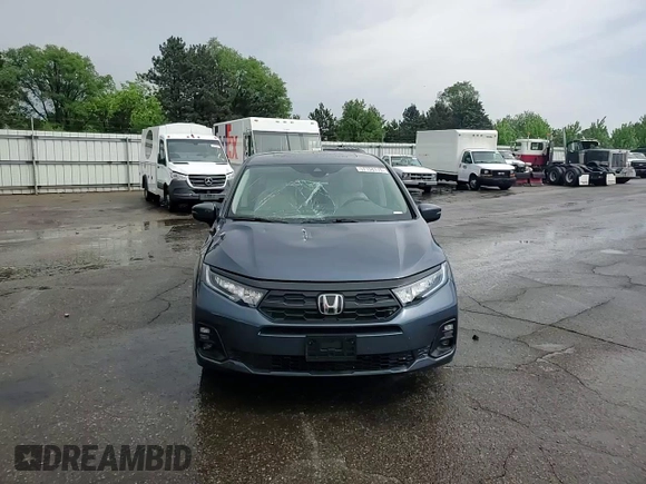 2025 Honda Odyssey EX-L с VIN 5FNRL6H66SB009185, выставлен на аукционе Copart как лот 57158115 с пробегом 8 541 миль миль и Списание • Salvage title. История ставок и продаж доступна на DreamBid. Изображение 14.