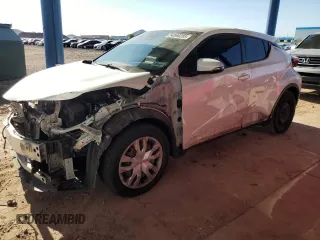 2021 Toyota C-HR LE z VIN JTNKHMBX1M1118542, wystawiony jako Copart lot #54566285 z przebiegiem 112 847 mil mil oraz Szkoda całkowita • Salvage title. Historia ofert i sprzedaży dostępna na DreamBid. Obrazek 1.