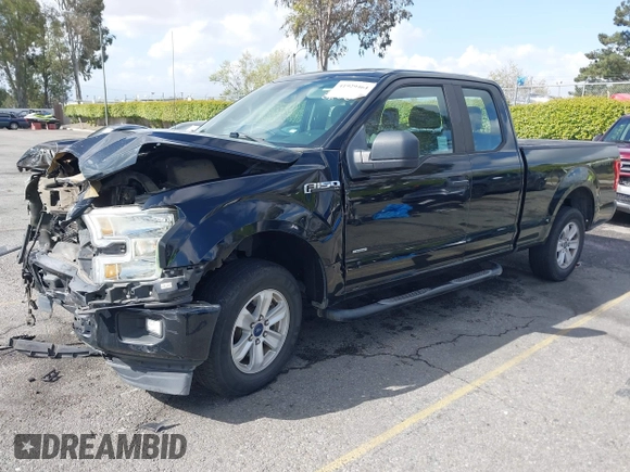 2017 Ford F-150 XL with VIN 1FTEX1CP3HKC18840, listed as a IAAI auction lot 41929464 with 1 mi miles. Bid and sale history available at carsss.com. Image 17.