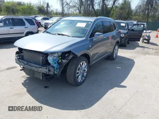 2022 Cadillac XT6 Premium Luxury with VIN 1GYKPFRS6NZ110074, listed as a IAAI auction lot 42060276 with 43,760 mi miles. Bid and sale history available at carsss.com. Image 17.