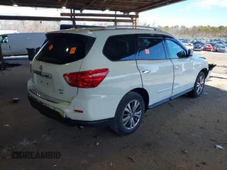 2018 Nissan Pathfinder SL with VIN 5N1DR2MM4JC654432, listed as a IAAI auction lot 41710263 with 67,901 mi miles. Bid and sale history available at carsss.com. Image 4.
