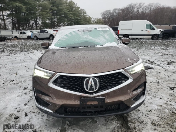 2020 Acura RDX with VIN 5J8TC2H34LL029021, listed as a Copart auction lot 44108765 with 53,186 mi miles and Salvage Title. Bid and sale history available at carsss.com. Image 5.