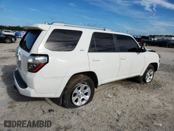 2017 Toyota 4Runner SR5 with VIN JTEZU5JR2H5164723, listed as a Copart auction lot 62733325 with 135,353 mi miles and Salvage title. Bid and sale history available at DreamBid. Image 3.