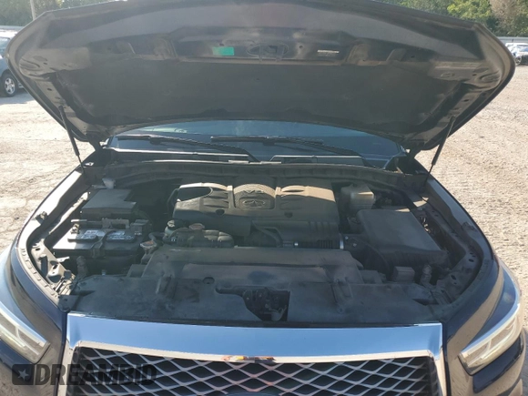 2018 Infiniti QX80 with VIN JN8AZ2NE7J9193002, listed as a Copart auction lot 72752564 with 100,692 mi miles and Salvage Title. Bid and sale history available at carsss.com. Image 12.