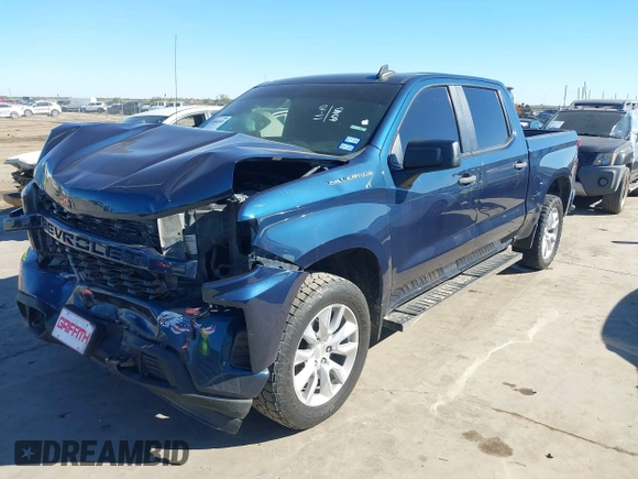 2020 Chevrolet Silverado 1500 Custom with VIN 3GCPWBEK3LG362634, listed as a IAAI auction lot 40904850 with 145,441 mi miles. Bid and sale history available at carsss.com. Image 23.