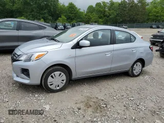 2024 Mitsubishi Mirage ES with VIN ML32FUFJ6RHF11246, listed as a Copart auction lot 58146035 with 13,675 mi miles and Salvage title. Bid and sale history available at DreamBid. Image 1.