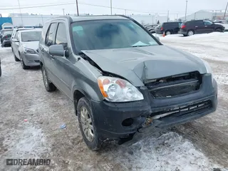 2005 Honda CR-V EX with VIN SHSRD77815U337505, listed as a IAAI auction lot 41441557 with 268,640 mi miles. Bid and sale history available at carsss.com. Image 6.