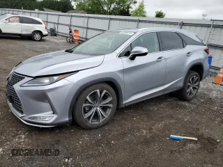 2022 Lexus RX with VIN JTJHGKFA1N2026092, listed as a Copart auction lot 53306414 with 33,979 mi miles and Salvage Title. Bid and sale history available at carsss.com. Image 1.