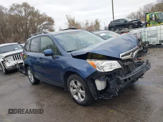 2014 Subaru Forester Premium z VIN JF2SJAEC4EH553291, wystawiony jako IAAI lot #40981269 z przebiegiem 72 167 mil mil oraz . Historia ofert i sprzedaży dostępna na DreamBid. Obrazek 1.