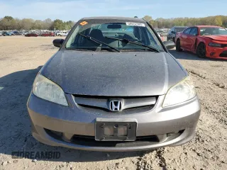 2004 Honda Civic LX with VIN 2HGES15534H627448, listed as a Copart auction lot 50652585 with 209,876 mi miles and Clean Title. Bid and sale history available at carsss.com. Image 5.