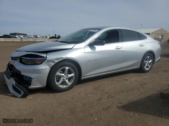 2016 Chevrolet Malibu LS with VIN 1G1ZB5ST2GF274399, listed as a Copart auction lot 48631285 with 48,794 mi miles and Salvage Title. Bid and sale history available at carsss.com. Image 1.