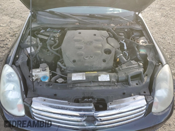 2004 Infiniti G35 w/Leather with VIN JNKCV51E54M603187, listed as a Copart auction lot 49935125 with 152,191 mi miles and Salvage Title. Bid and sale history available at DreamBid. Image 11.