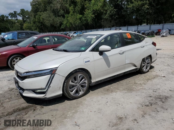 2018 Honda Clarity Plug-In Hybrid Touring with VIN JHMZC5F39JC005046, listed as a Copart auction lot 67955324 with 115,516 mi miles and Non Repairable. Bid and sale history available at carsss.com. Image 1.