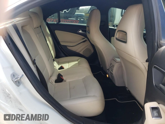 2018 Mercedes-Benz CLA with VIN WDDSJ4GB6JN556618, listed as a Copart auction lot 45758763 with 58,278 mi miles. Bid and sale history available at carsss.com. Image 10.