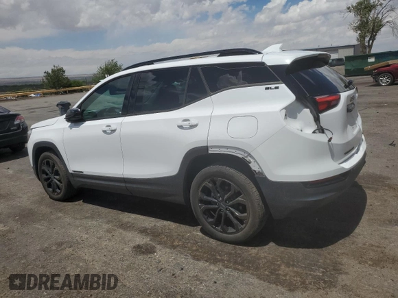 2020 GMC Terrain SLE z VIN 3GKALTEV4LL159004, wystawiony jako Copart lot #55694315 z przebiegiem 18 644 mil mil oraz Szkoda całkowita • Salvage title. Historia ofert i sprzedaży dostępna na DreamBid. Obrazek 2.
