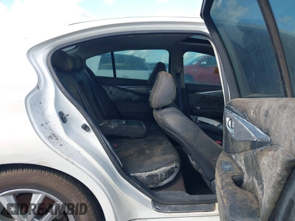 2014 Infiniti Q50 Sport with VIN JN1BV7AR7EM699663, listed as a IAAI auction lot 41532264 with 124,701 mi miles and . Bid and sale history available at DreamBid. Image 8.
