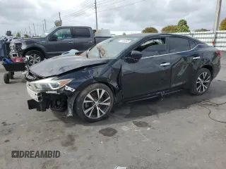 2017 Nissan Maxima SV with VIN 1N4AA6AP2HC391698, listed as a Copart auction lot 51496965 with 61,269 mi miles and Clean Title. Bid and sale history available at carsss.com. Image 1.
